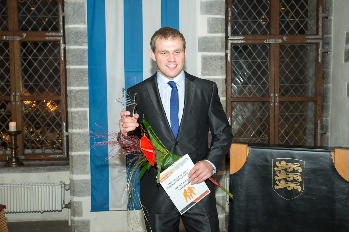 Heiki Nabi aasta parima meessportlase auhinnaga